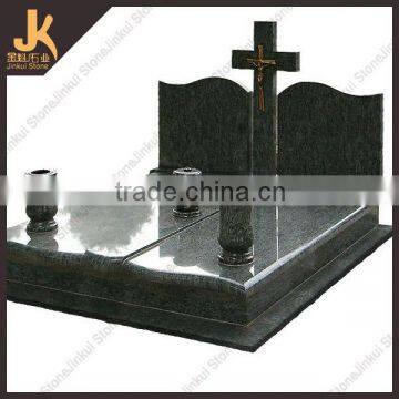 black granite stone monument