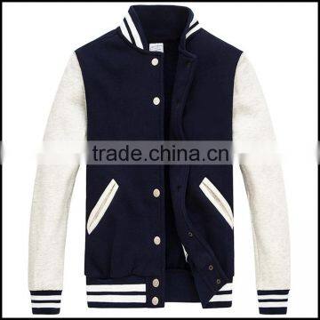 Newest Style Men and Women Pure Color Sweethearts Outfit Baseball Uniform Cardigan Add Wool Fleece Jacket photo-3