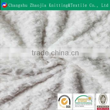 Chinese supplier soft toys PV warp knitting garment fabric Grinding Quanrong