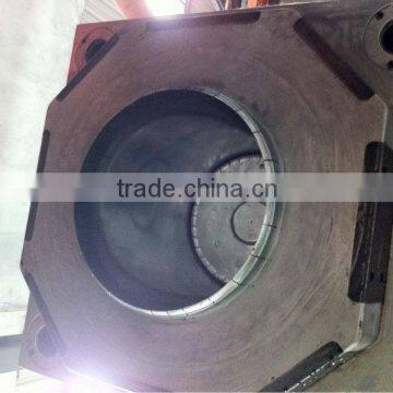 20 l plastic paint bucket mould with handle mould and cover mould