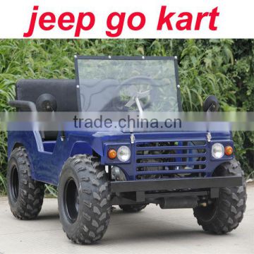 Hot sale Latest High Quality Blue racing 125cc jeep go kart