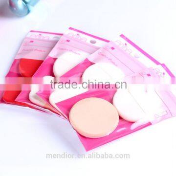 Mendior Lady Makeup Foundation refillable powder puff 2pcs wholesale/OEM/ODM