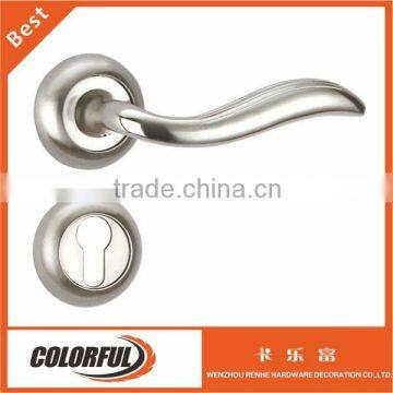 aluminum door handle and lock