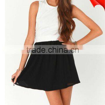 Contrast sequin dresses with custom made D-1086