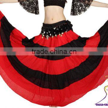 SWEGAL wholesale belly dance gypsy skirt,belly dance expansion skirts SGBDS13037