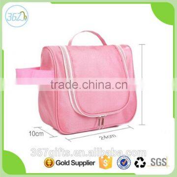 China Top Selling Multi-functional Polyester Cosmetic Bag Travel With Clear Compartments