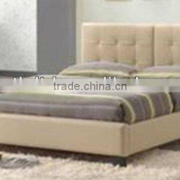 King bed headboard and fabrc bed frame