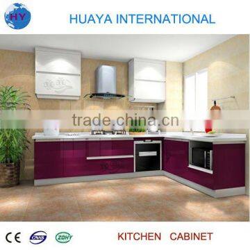 modern style simple design melamine kitchen cabinet