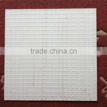 White Black Shiny Floor Vitrified Kitchen Porcelain Tile photo-3