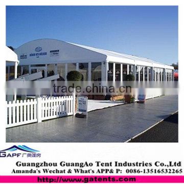 China good supplier customized clear pvc curved tent