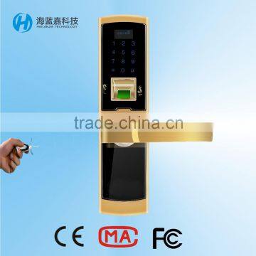 keyless fingerprint entrance door lock latches