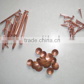 Copper Rouves/copper washer (Funnel-like Washers for Boat Nails)