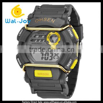 WJ-5246 Japan movement fashion multifunction water resistant OHSEN brand student sport watch