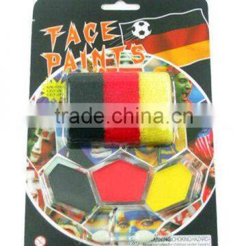 2016 Euro world cup football favorite supplier face paint world cup whole sales fans body paint stick