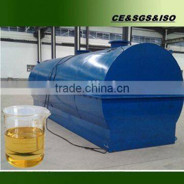Negative Pressure Waste Oil Refining to Diesel Distillation Machine photo-5