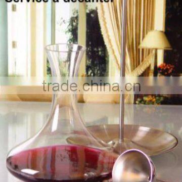 stainless steel Wine Funnel with Filter