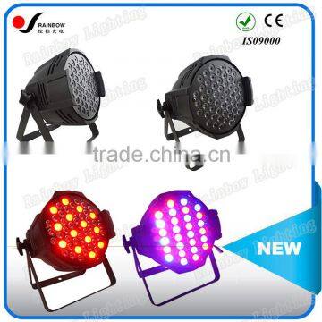 Beautiful 54PCS 3W RGBW LED Par Light for Wedding or Home Decoration