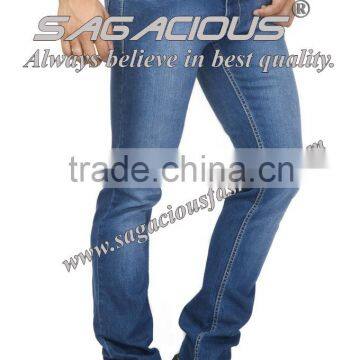 100% Cotton Ring Slab Jeans Pants