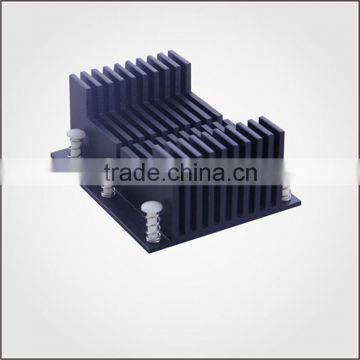 Aluminum cold forging heat sink for electronics