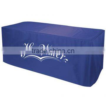 6/8 ft customized logo printed tablecloth