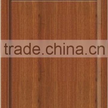 Pure White Red Pear Teak Walnut Wooden Interior Door Inward Wooden Pvc Door For Home Doors Manufacturer