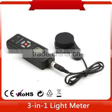 High quality temperature humidity 0~200,000 lux meter LED TL-601