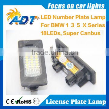 Canbus license plate lamp for BMW E39 series 18 led