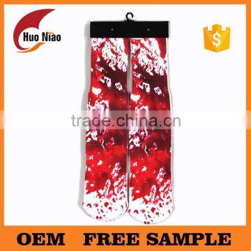 Bulk wholesale custom print girls cartoon tube socks