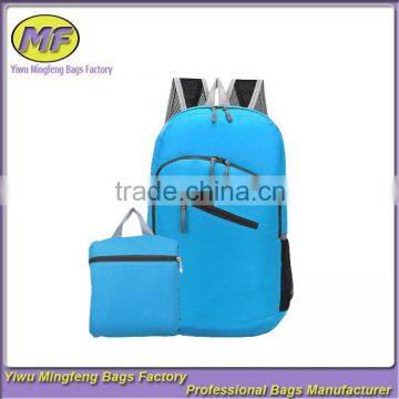 Cheap China Blue Foldable Hiking Bags Backpack BB008