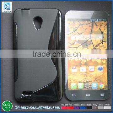 Mix Colors For Alcatel One touch Conquest OT-7046 Soft Gel S-line TPU Case Cover