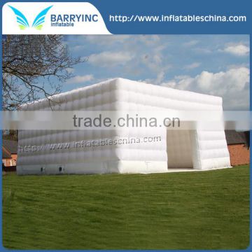 China Inflatable Tent White PVC Large Inflatable Cube Tent For Event