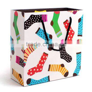 Custom size and color Portable Kraft Paper Bags/shopping bags