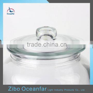 Hot Sale 8L Glass Storage Jar Clear Jug Cylinder Glass Jar Dispenser With Screw Tap