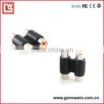AV Adapter/2RCA to 2RCA Connector/RCA Adapter/RCA Connector
