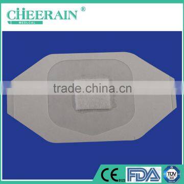 transparent waterproof Wound Dressing with pad, Island dressing