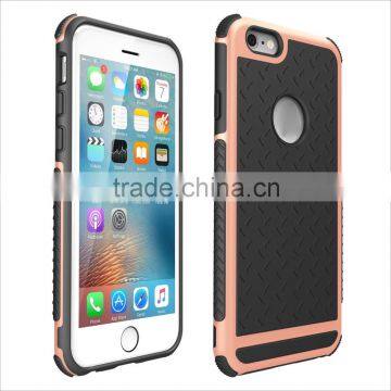 Full Body Protecting TPU + PC Hybird Slim Armor Case Cover for Iphone 6 photo-5