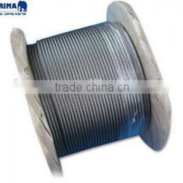 ASTM 5/16" galvanized steel cable