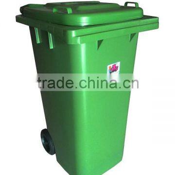 PLASTIC WASTE BIN WITH WHEELS 240 LITERS
