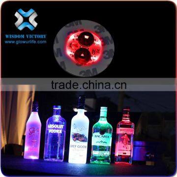 Gifts for the Blind China Wholesale Advertisement Gifts 3 Flash Modes Led LightingUV Light Sticker Coaster,led sticker