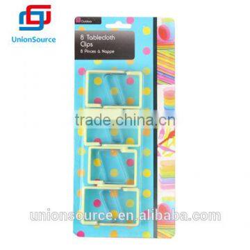 2015 New Design Plastic Table cloth Clips