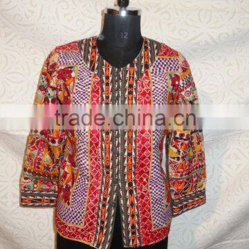 vintage jacket made of INDIAN TRIBAL BANJARA VINTAGE CLASSICAL LOOKS