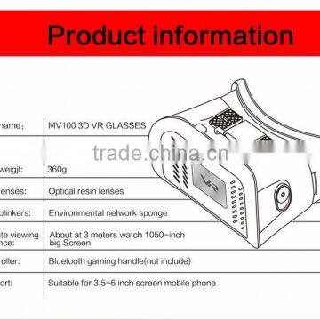 2016 Hot Sale 3d Virtual Reality Glasses With Custom Design and Logo photo-6