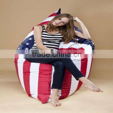 outdoor or indoor flag printing bean bag