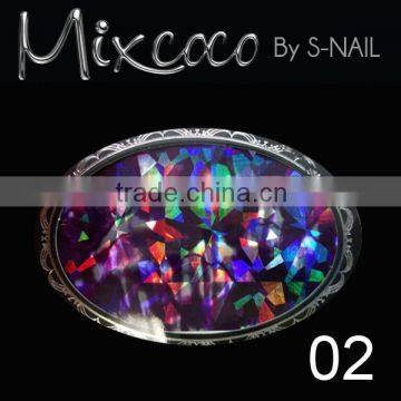 2016Newest Nail Arts design 3D Decoration glass nail stickers,nail art sticker