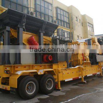 Hot sale Mobile Construction waste Crusher certified by ISO/CE/SGS/GOST with best quality.