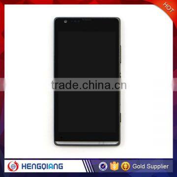 Brand New High Quality Lcd Touch Screen Digitizer Assembly & Front Frame Replacement for SONY M35H photo-2