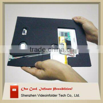 1.8'' /2.4''/3.5''/4.3''/7''/10'' video greeting card module/video card module/video module for greeting card
