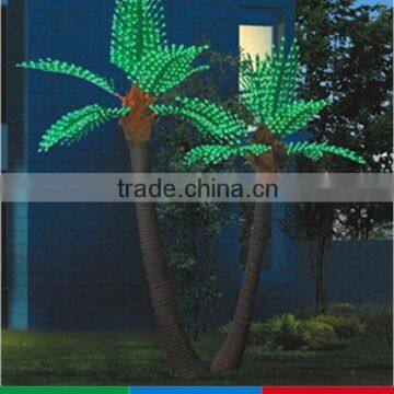 Outdoor decoration led palm tree light,led coconut palm tree light