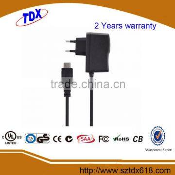 AC/DC USB Power Adapter 12V 0.5A
