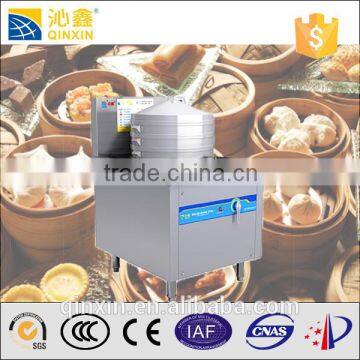 Good quality low price commercial electric food steamer for factory and school/large dim sum stainless steel steamer                        
                                                Quality Choice
